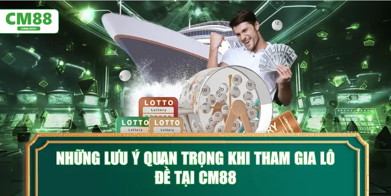 Những lưu ý quan trọng khi tham gia lô đề tại CM88
